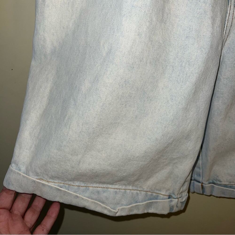 VMTG CARRIAGE COURT high waisted denim shorts 8 - Picture 5 of 5